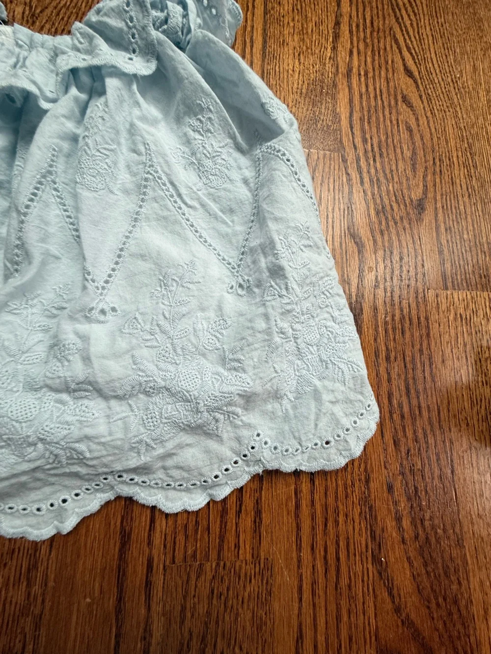 Miniclasix Eyelet Sundress and Bloomers 3 Months